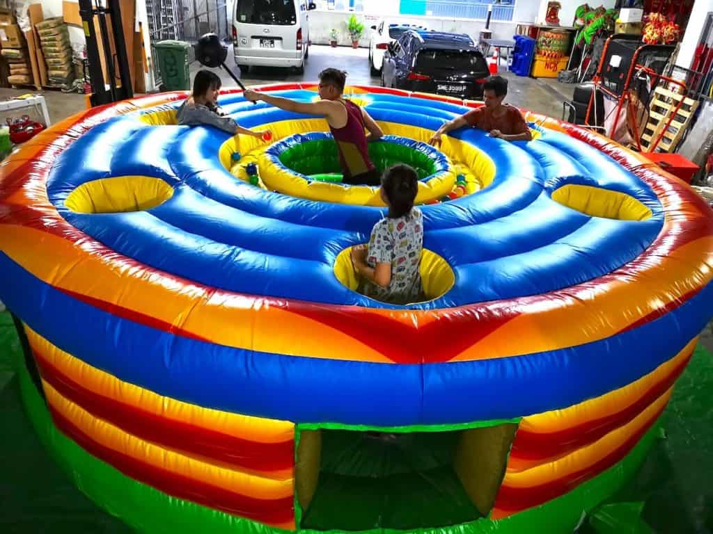 Large Inflatable Game Booths Rental