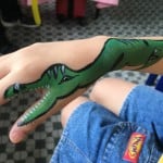 Face Painting Dinosaur Design Singapore