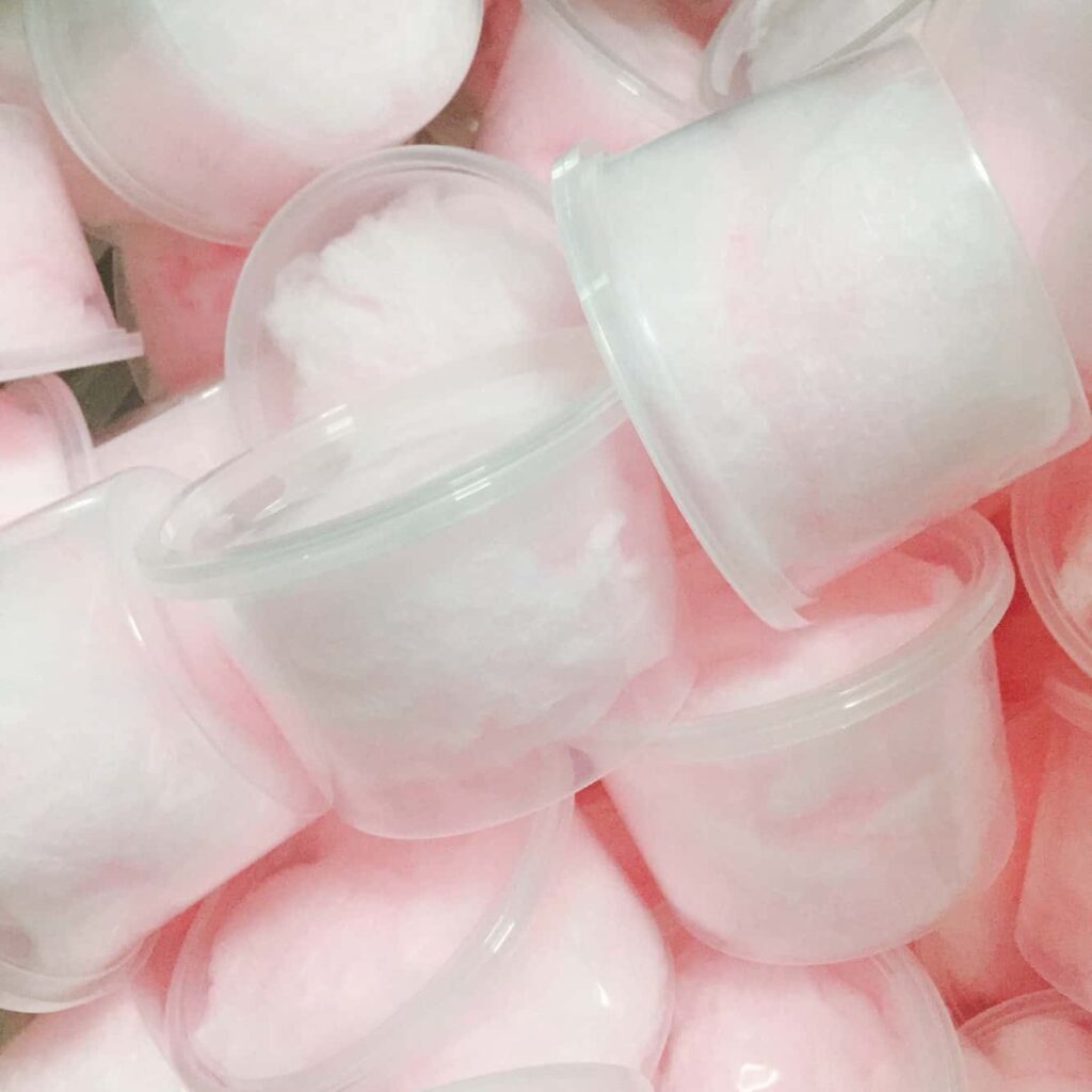 pre-pack cotton candy floss
