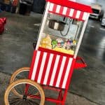 Popcorn Machine Cart