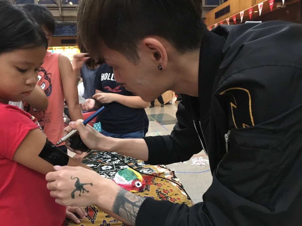 Event Airbrush Tattoo for hire