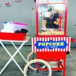 Popcorn Machine Cart