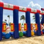 Large Inflatable Game Booths Rental