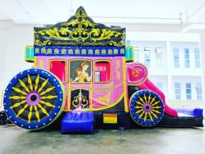 Princess Carriage Bouncy Castle