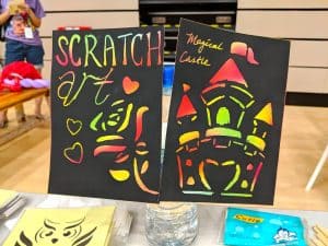 Scratch Art for Event