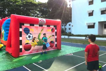 Large Inflatable Game Booths Rental