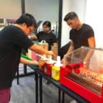 Live Hotdog Bun Station Singapore