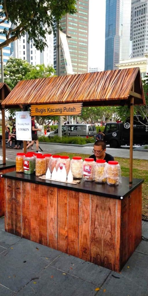 Traditional Kacang Puteh Station