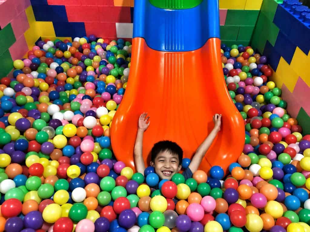 Lego Ball Pit with Slide Rental