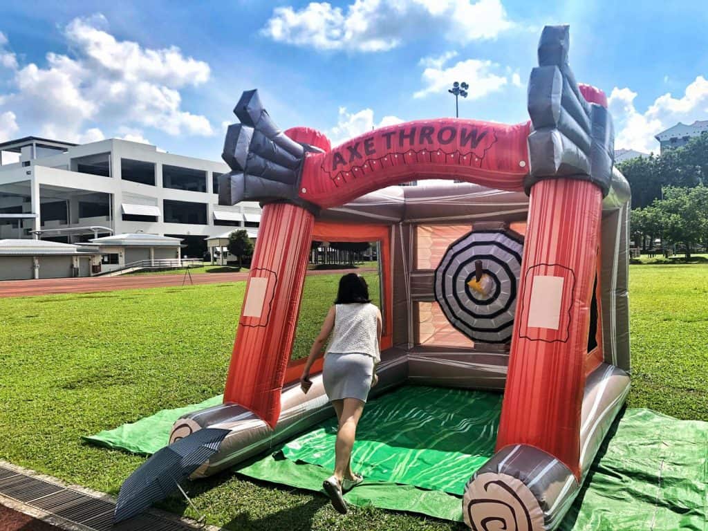 Large Inflatable Game Booths Rental