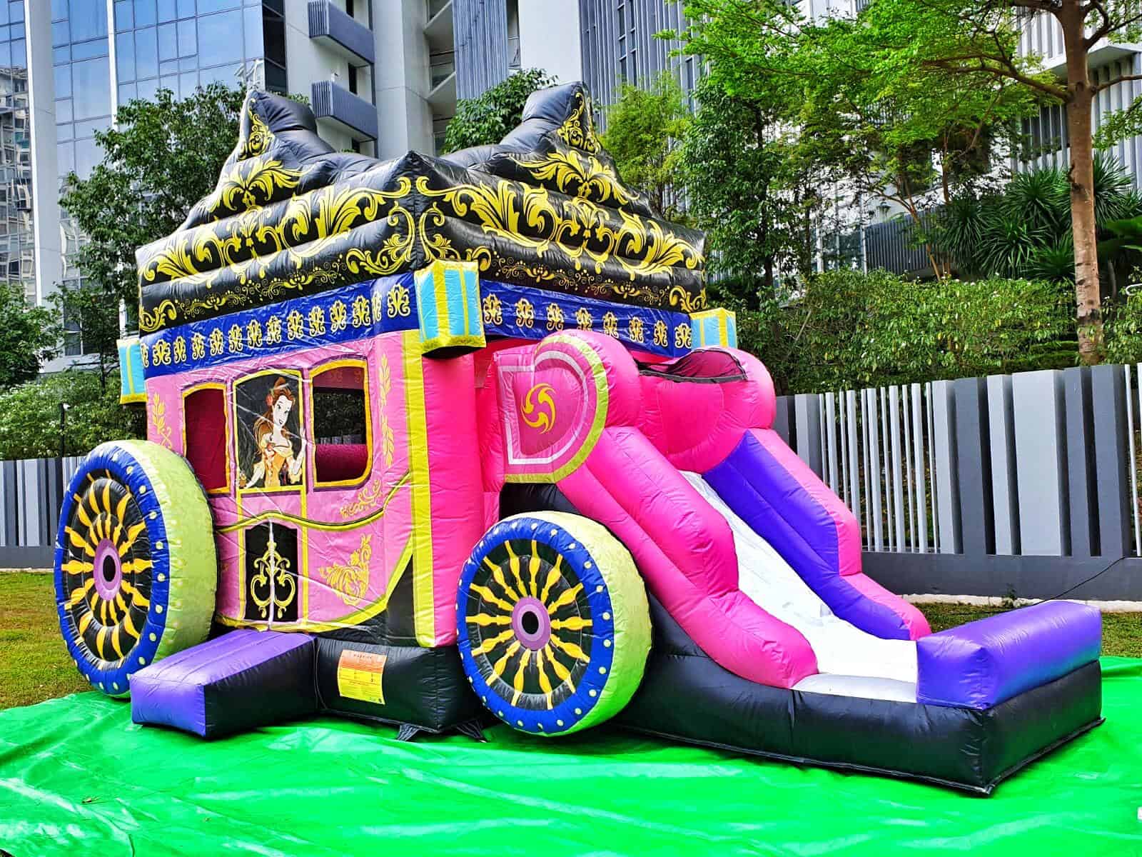 Princess Carriage Bouncy Castle