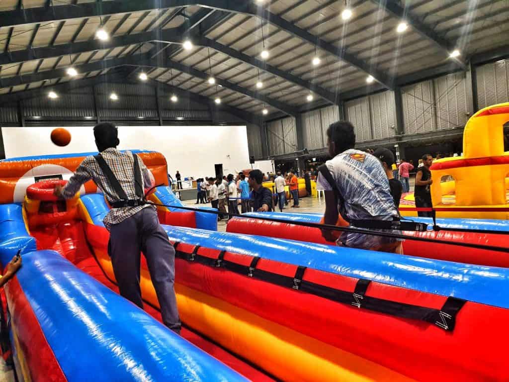 Large Inflatable Game Booths Rental