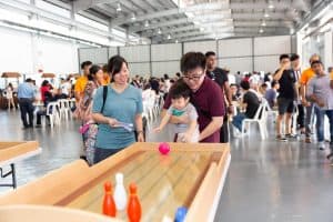 Fun Fair Game Booth Bowling Game For Rent