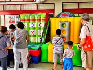 Inflatable Game Booths Rental