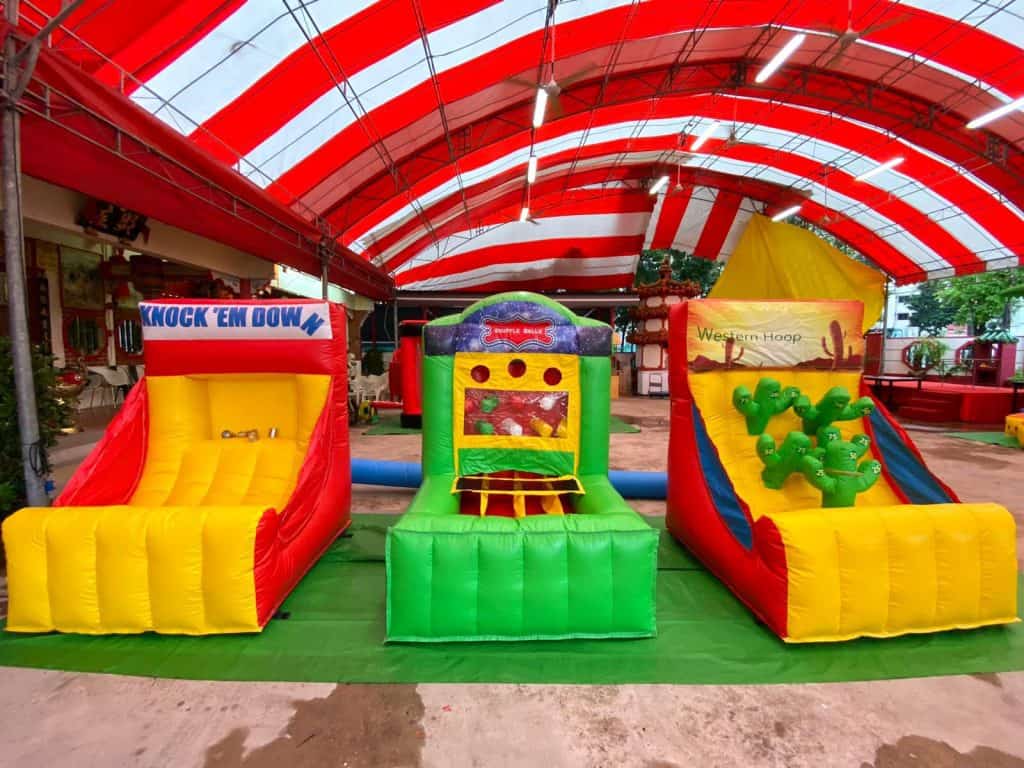 Inflatable Game Booths Rental