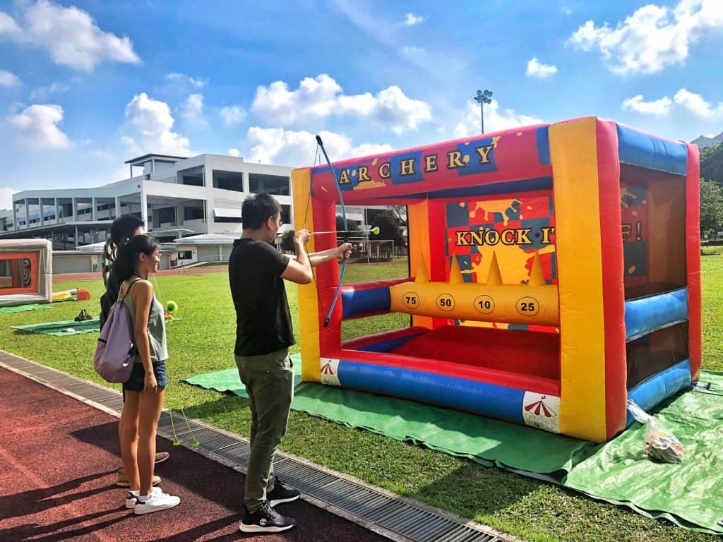 Large Inflatable Game Booths Rental