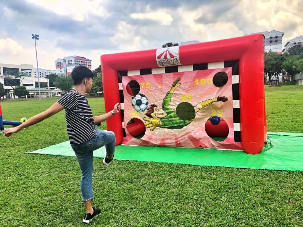 Large Inflatable Game Booths Rental