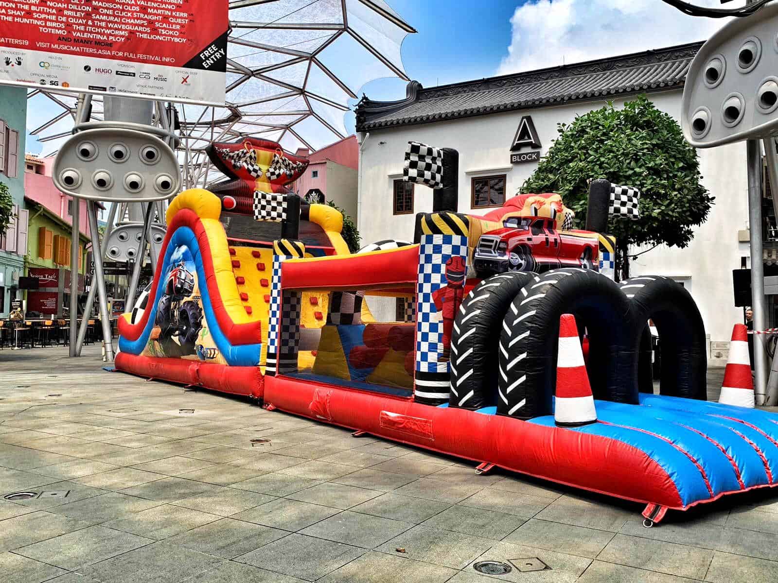 Monster Truck Obstacle for rent Carnival World