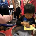 Sand Art Station for Family Day