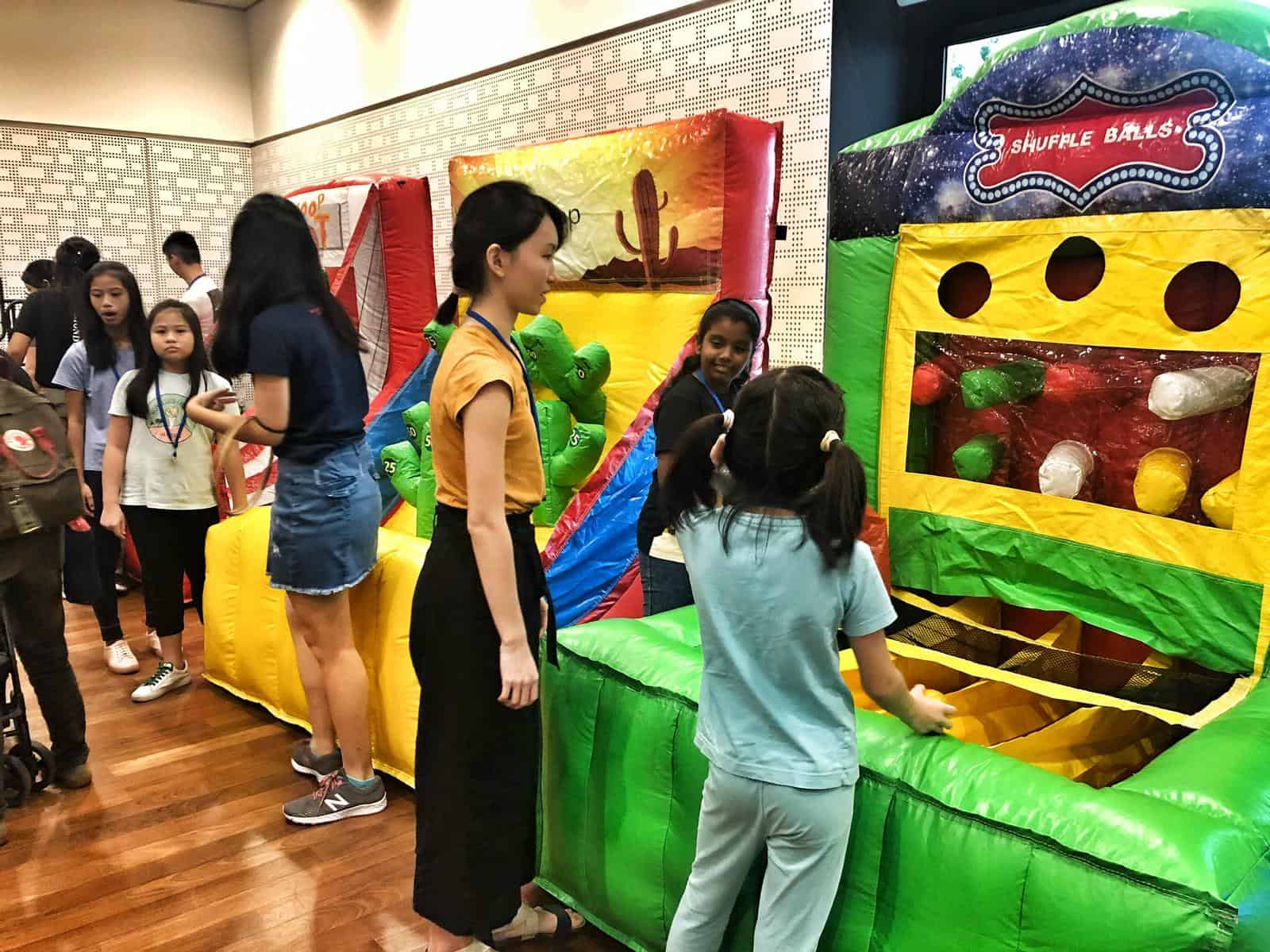 Inflatable Game Booths Rental