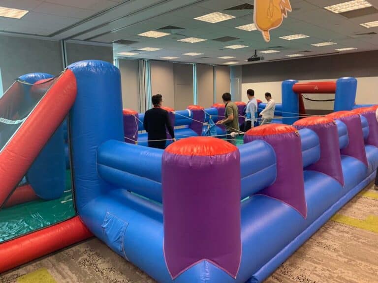 Human Foosball Inflatable Rental Singapore Carnival World