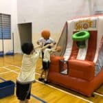 Inflatable Game Booth Basketball