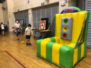 Inflatable Game Booth Traffic Light