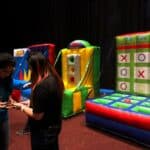 Inflatable Game Booth for Family Day