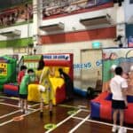 Inflatable Game Booth For School Event