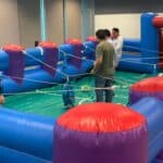 Inflatable Human Foosball For Rent