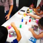 Window Paint Art Activity-Singapore