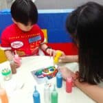 Window Paint Art Activity-Singapore