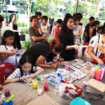 Window Paint Art Activity-Singapore