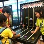 Finish the race table box game