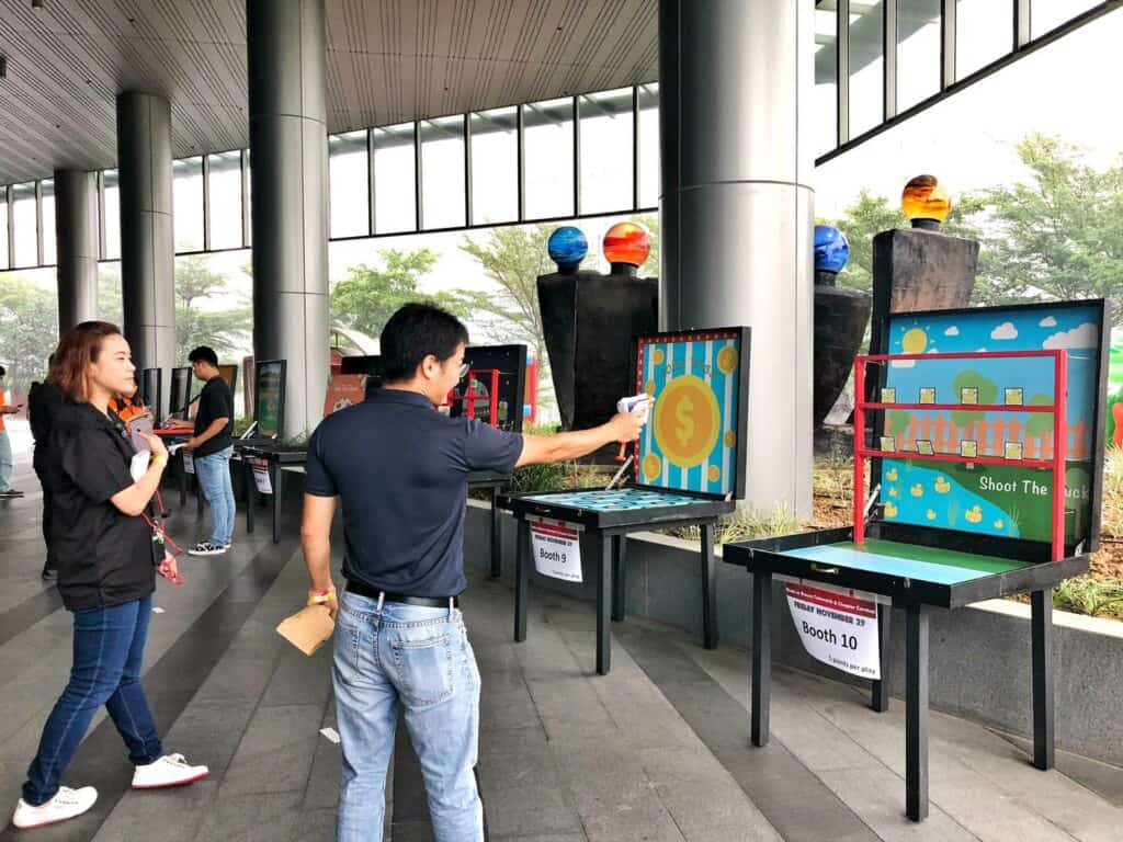 Table Box Games for Company Event