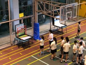 Inflatable Game Booth Rental for Children Days