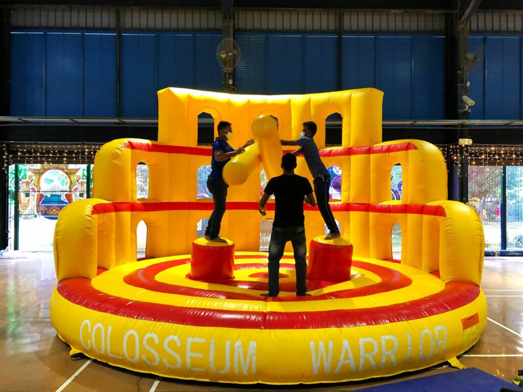 Large Inflatable Game Booths Rental