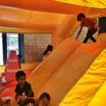 Small Bouncy Castle with Slide Rental