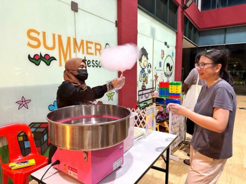 Candy Floss Live Food Station