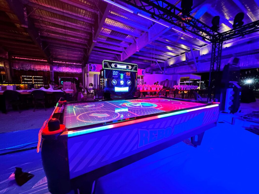 LED Air Hockey