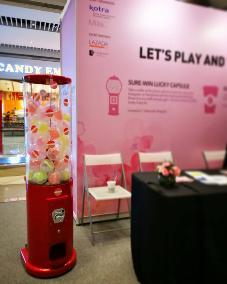 Capsule Ball Machine Rental Singapore