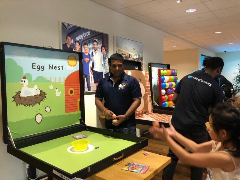 Egg nest box games for rent