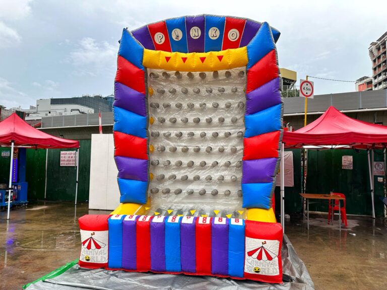 Giant Plinko Inflatable for National Day