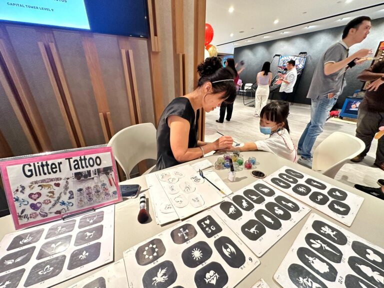 Glitter Tattoo Hire for Family Day