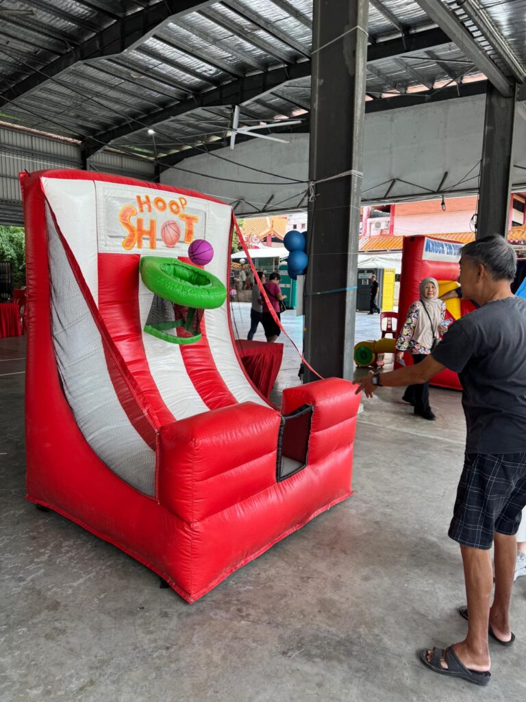 Inflatable Basketball Games Suitable Elderly
