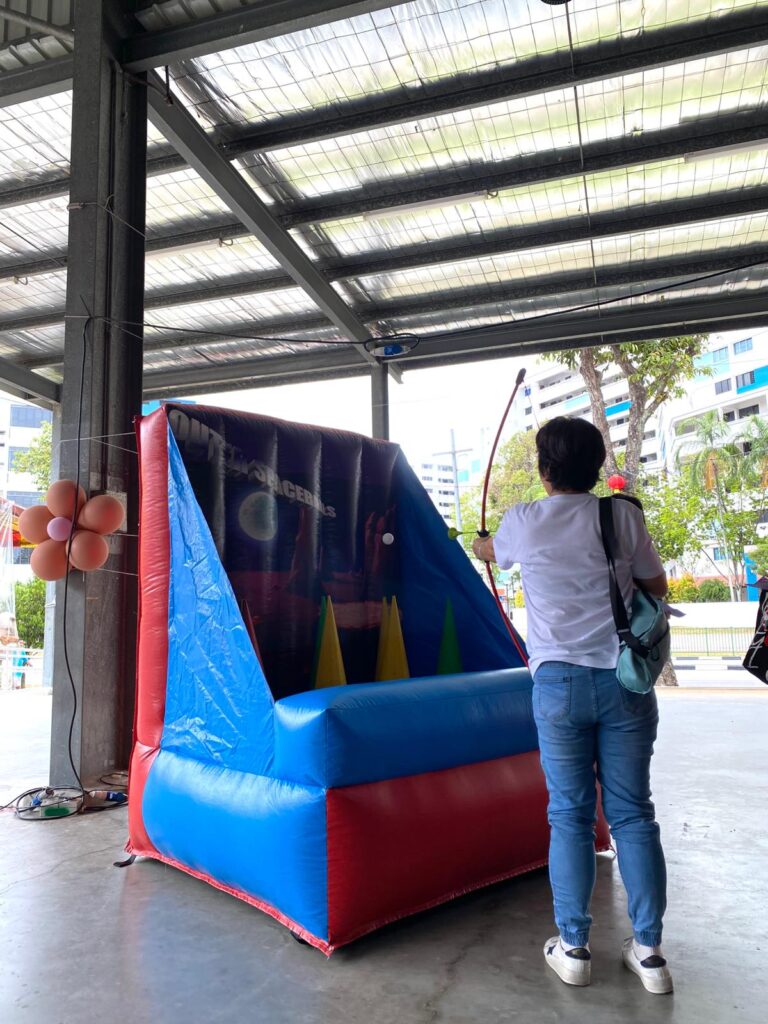 Inflatable Game Rental for Elderly Events