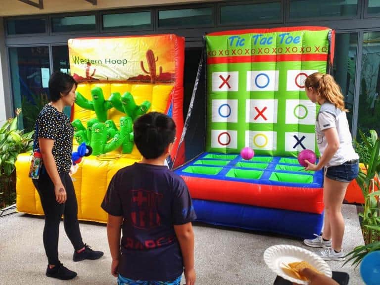 Inflatable Tic Tac Toe Game