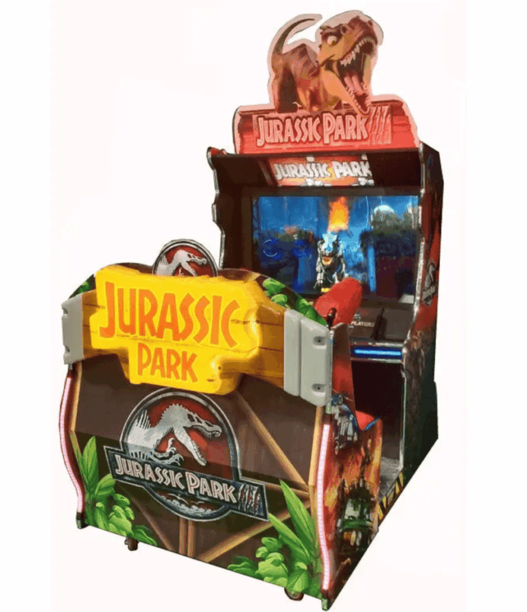 jurassic park arcade machine