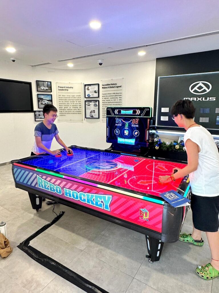LED Air Hockey Table Rental for Event