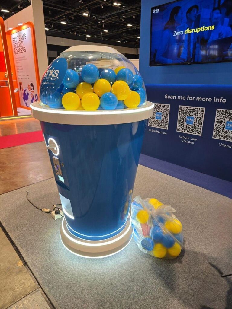 LED Bubble Tea Gachapon Machine Rental Singapore